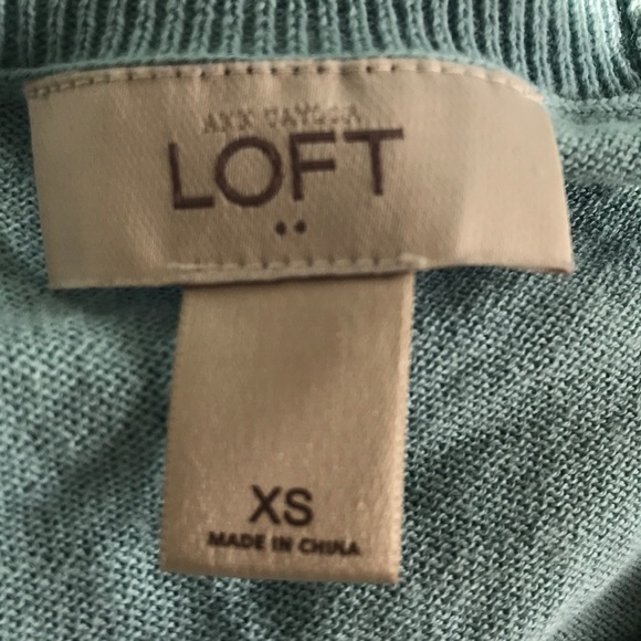 LOFT 3/4 Sleeve Signature VNeck Cardigan - Picture 4 of 4